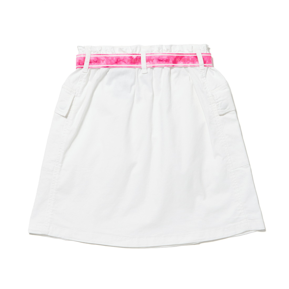 ストレッチギャバジンスカート 詳細画像 ホワイト 2